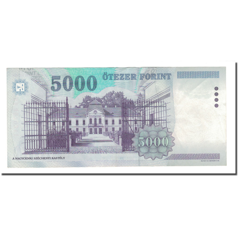 Banknote, Hungary, 5000 Forint, 1999, KM:182a, EF(40-45)