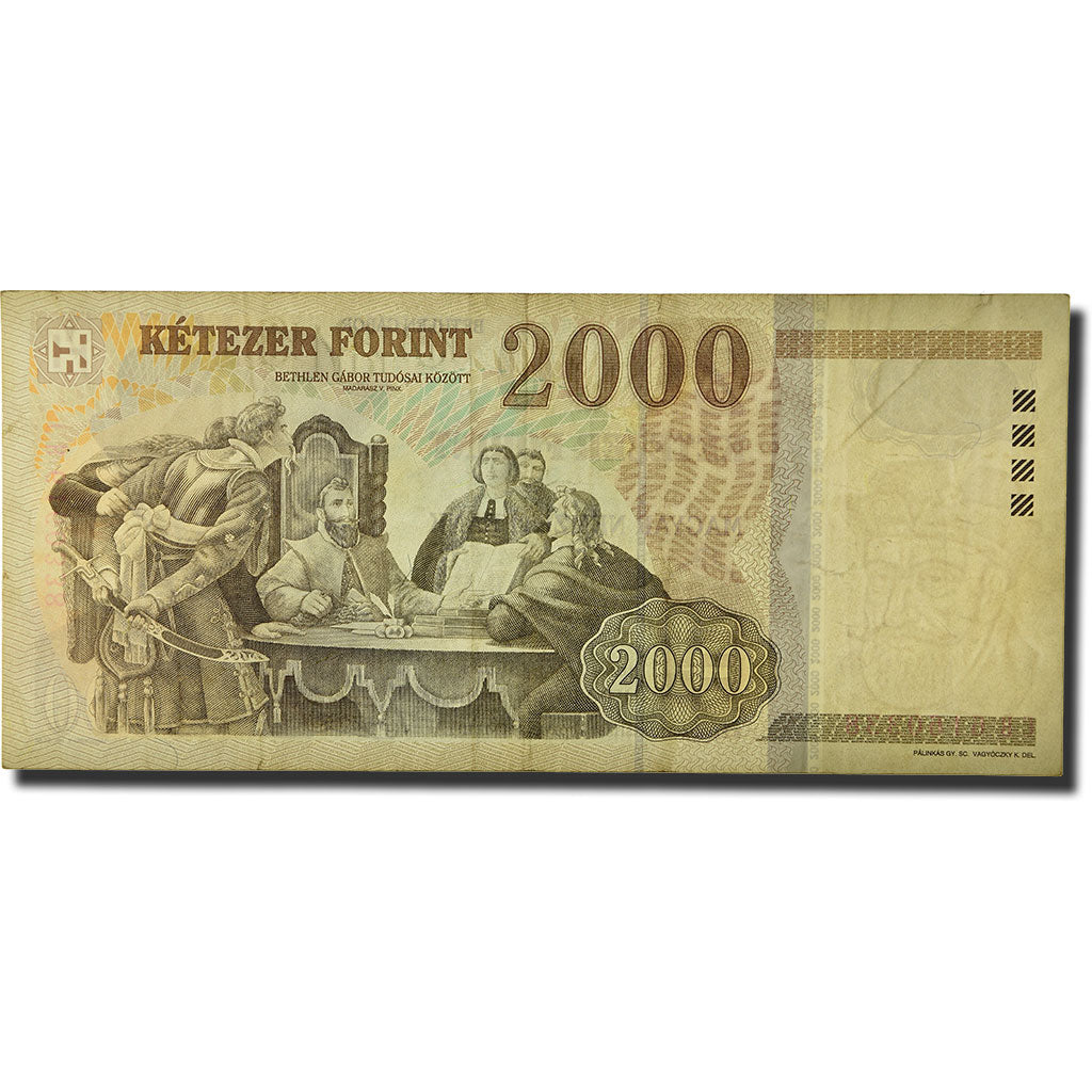 Banknote, Hungary, 2000 Forint, 1998, KM:181a, VF(30-35)