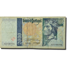 Banknote, Portugal, 2000 Escudos, 1995, 1995-09-21, KM:189a, VF(20-25)