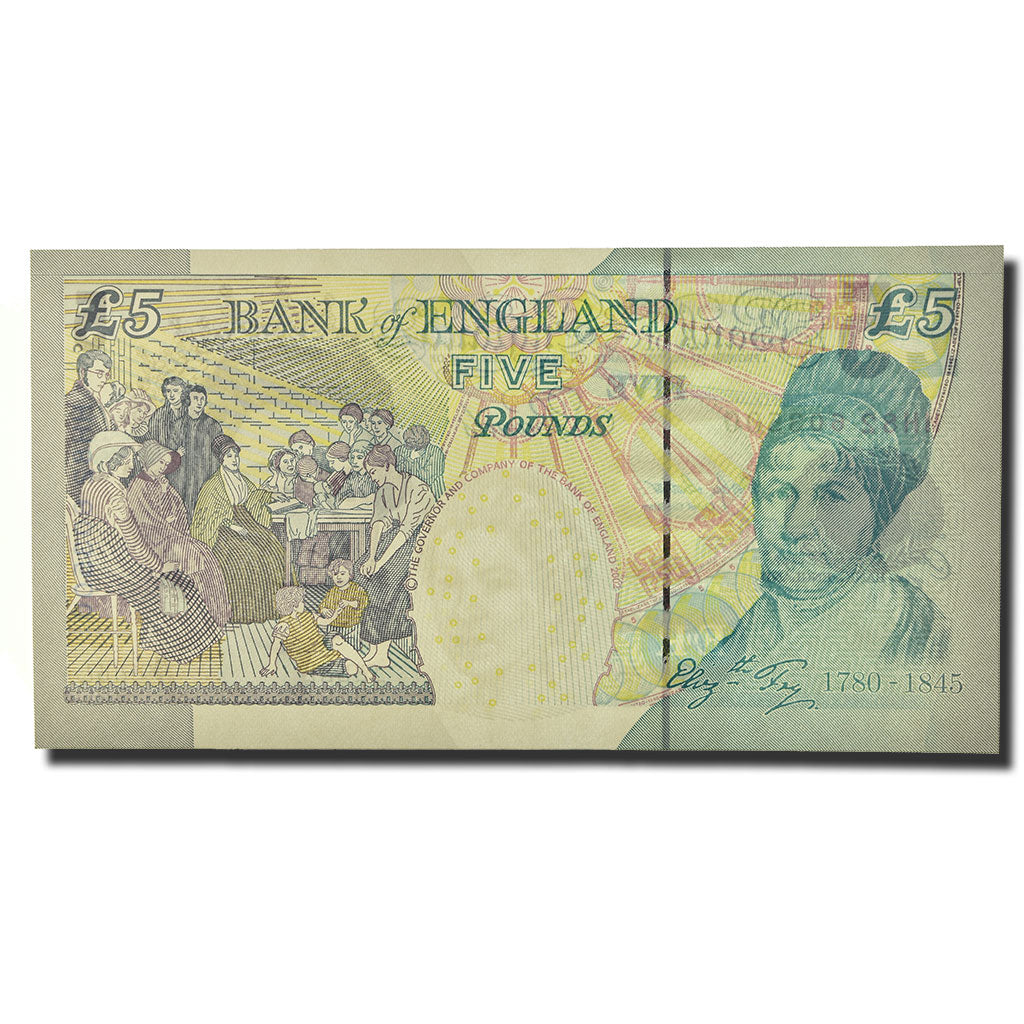 Banknote, Great Britain, 5 Pounds, 2002-2003, KM:391b, UNC(65-70)