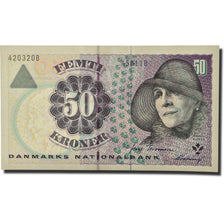 Geldschein, Dänemark, 50 Kroner, 2004-2007, KM:60a, UNZ-