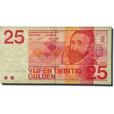 Banknote, Netherlands, 25 Gulden, 1971, 1971-02-10, KM:92b, VF(20-25)