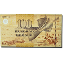 Banknote, Faeroe Islands, 100 Kronur, 2002, KM:25, UNC(65-70)