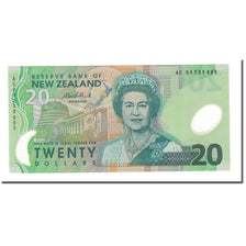 Banknote, New Zealand, 20 Dollars, KM:187a, UNC(65-70)