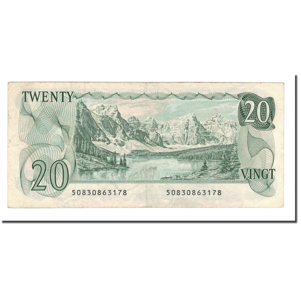 Banknote, Canada, 20 Dollars, 1979, KM:95c, EF(40-45)