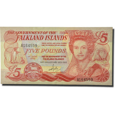 Banknote, Falkland Islands, 5 Pounds, 1983, KM:12a, UNC(65-70)