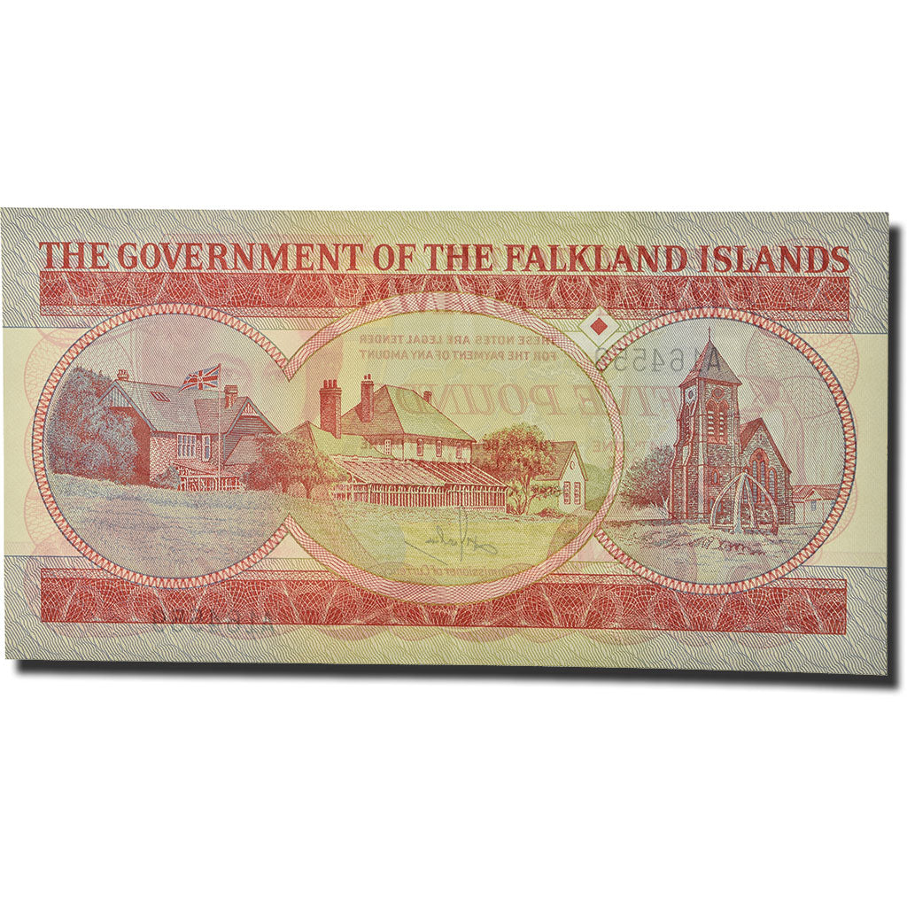 Banknote, Falkland Islands, 5 Pounds, 1983, KM:12a, UNC(65-70)