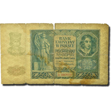 Billet, Pologne, 50 Zlotych, 1940, 1940-03-01, KM:96, B