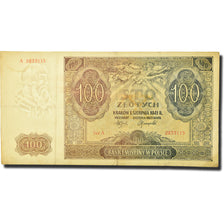 Banknote, Poland, 100 Zlotych, 1941, 1941-08-01, KM:103, EF(40-45)