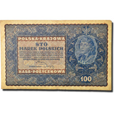 Banknote, Poland, 100 Marek, 1919, 1919-08-23, KM:27, EF(40-45)