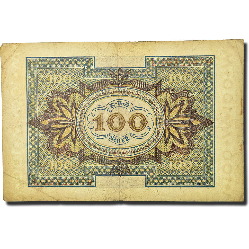 Geldschein, Deutschland, 100 Mark, 1920, 1920-11-01, KM:69b, S+