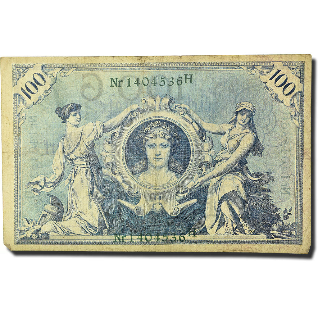 Banknote, Germany, 100 Mark, 1908, 1908-02-07, KM:34, VF(20-25)