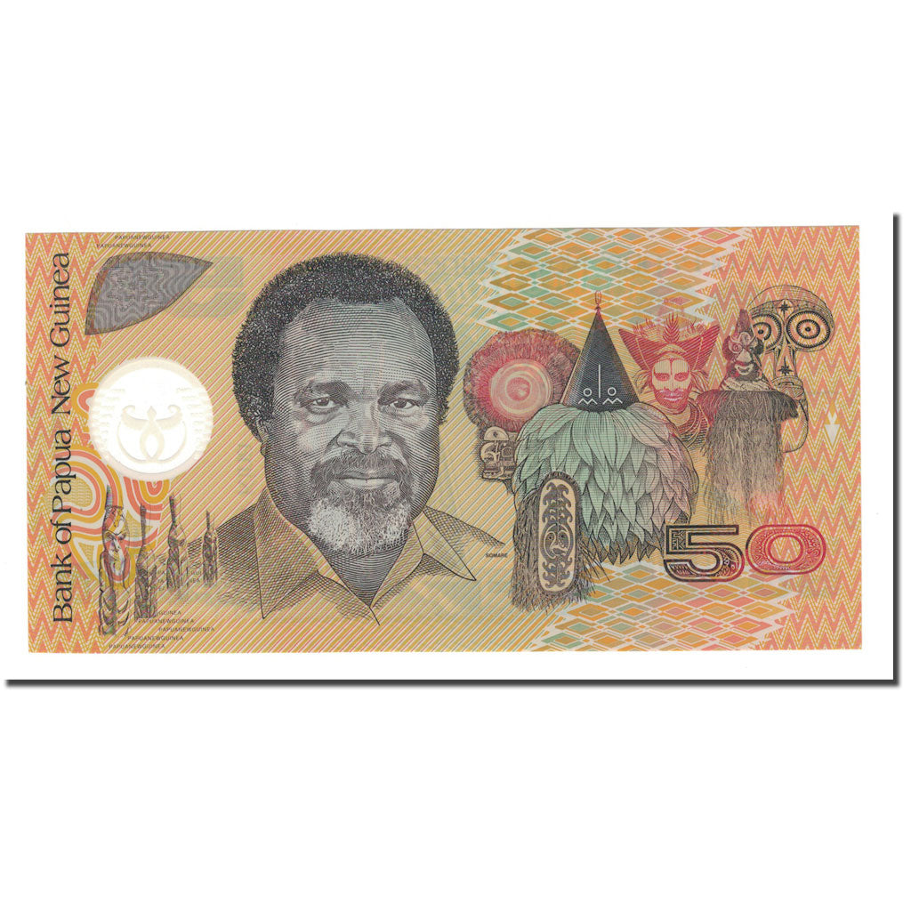 Billet, Papua New Guinea, 50 Kina, 1999-2002, KM:18a, NEUF
