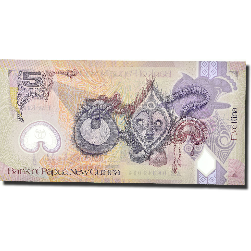 Billet, Papua New Guinea, 5 Kina, KM:39, NEUF