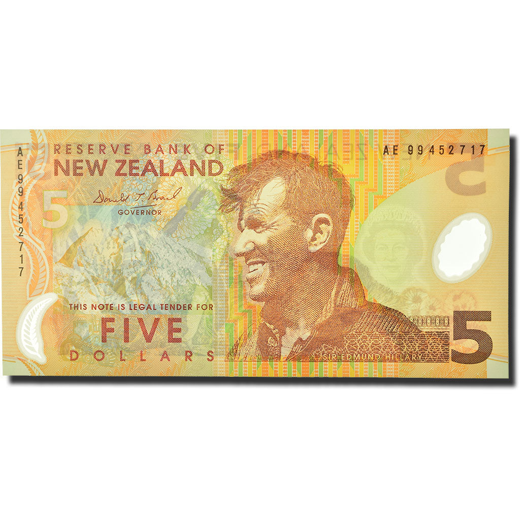 Banknote, New Zealand, 5 Dollars, 1999-2006, KM:185a, UNC(65-70)