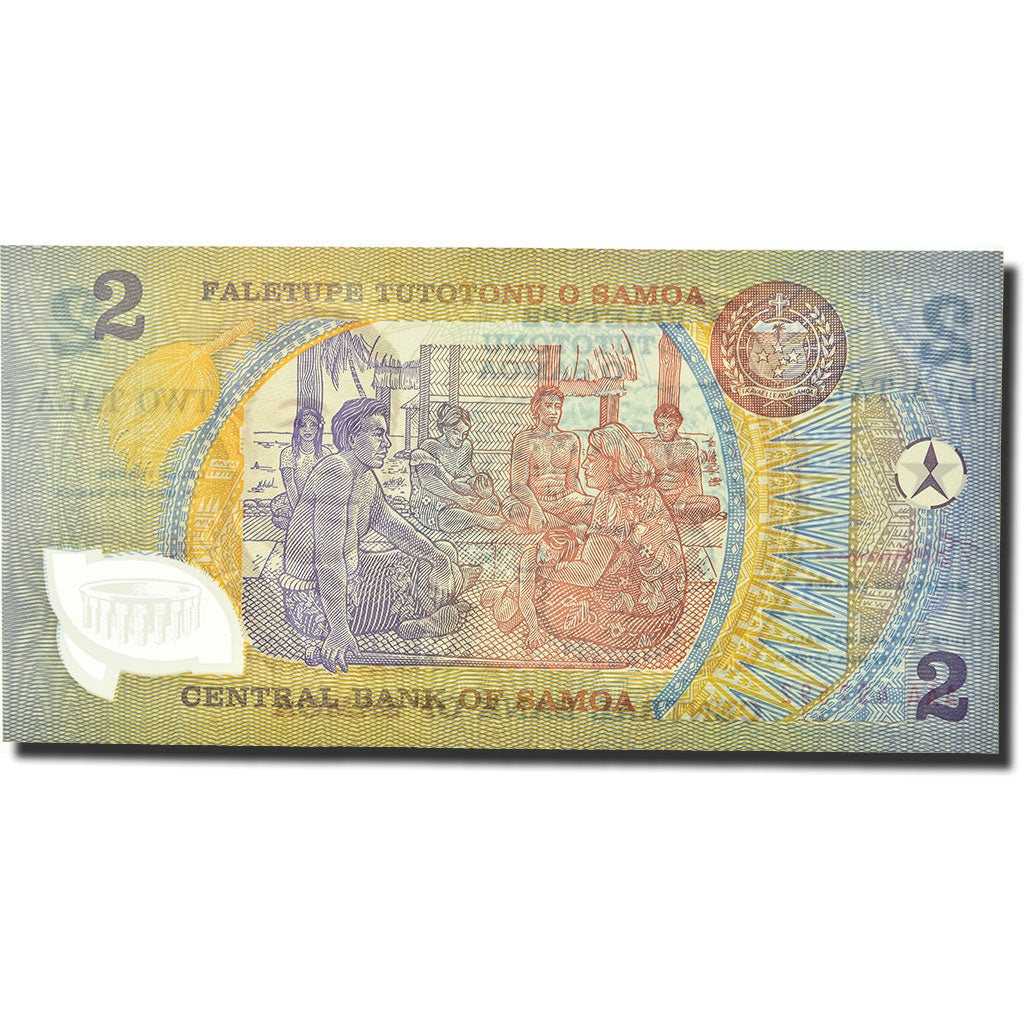 Banknote, Western Samoa, 2 Tala, 1990, KM:31a, UNC(65-70)