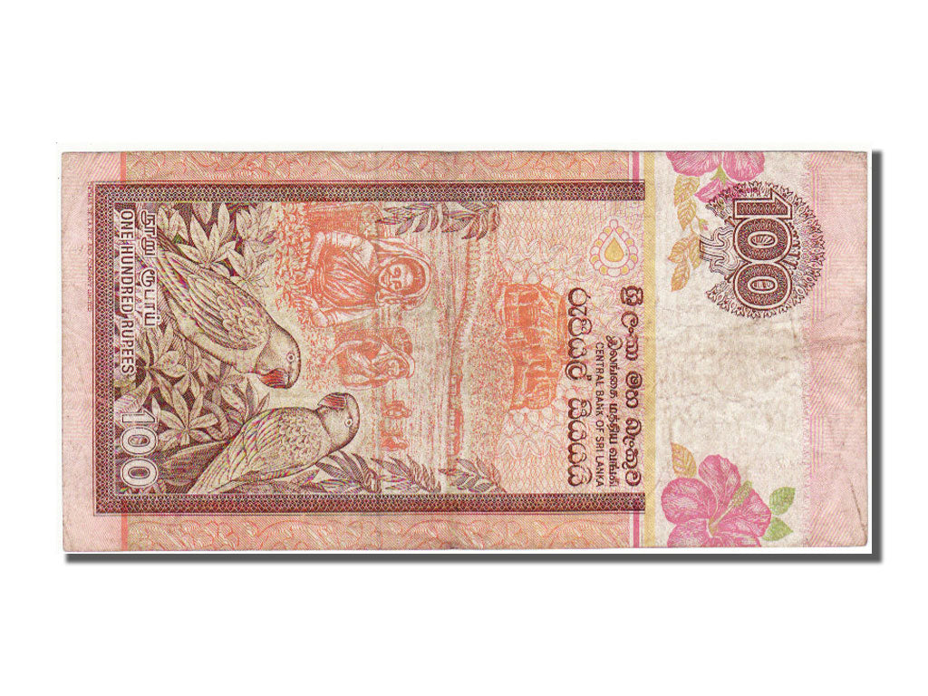 Sri Lanka, 100 Rupees, 1991, KM #105a, 1992-07-01, EF(40-45), J/44 190861