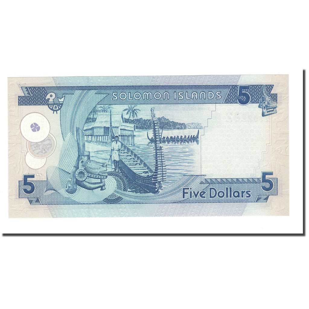 Banknote, Solomon Islands, 5 Dollars, 1997, KM:19, UNC(65-70)
