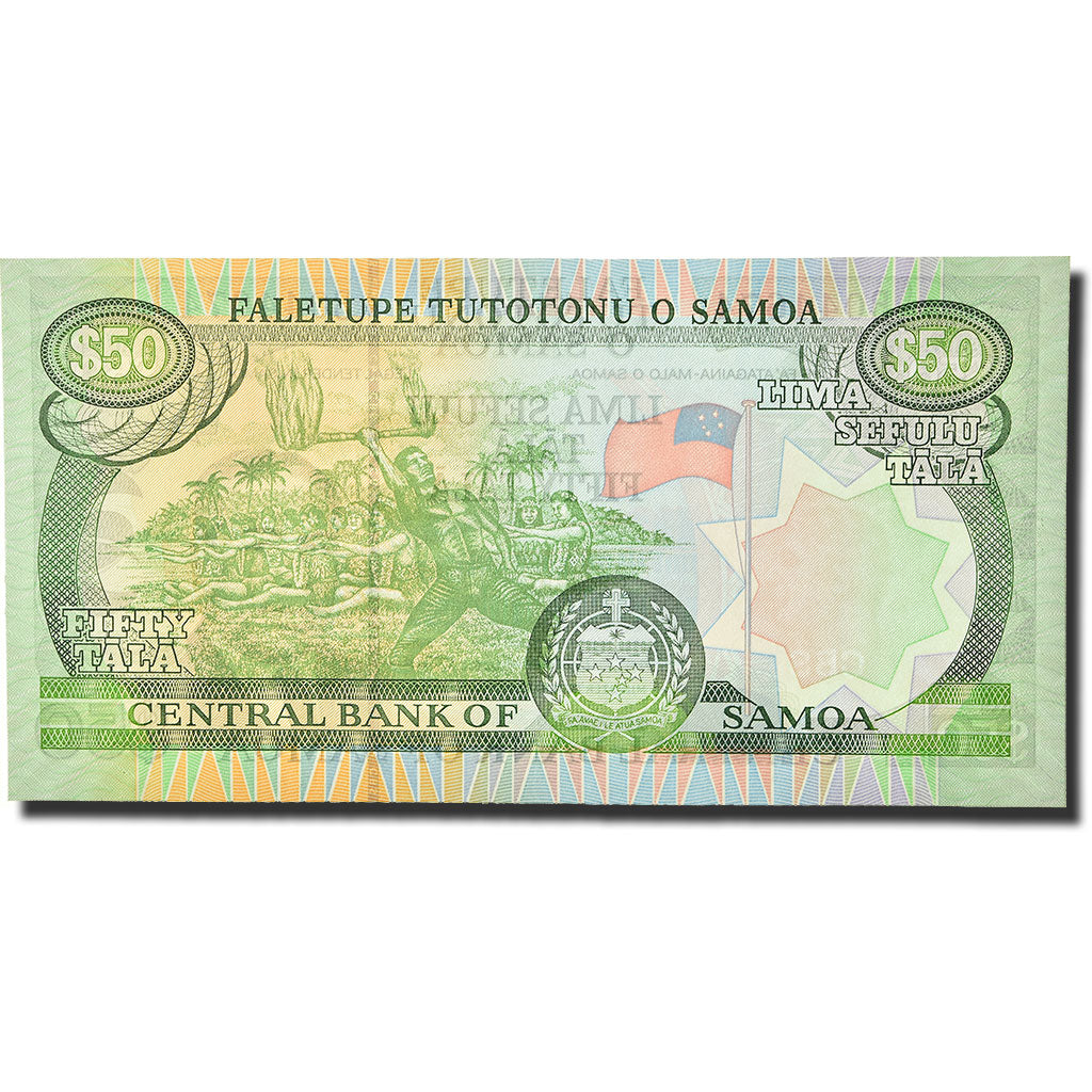 Banknote, Western Samoa, 50 Tala, 2006, KM:36, UNC(65-70)