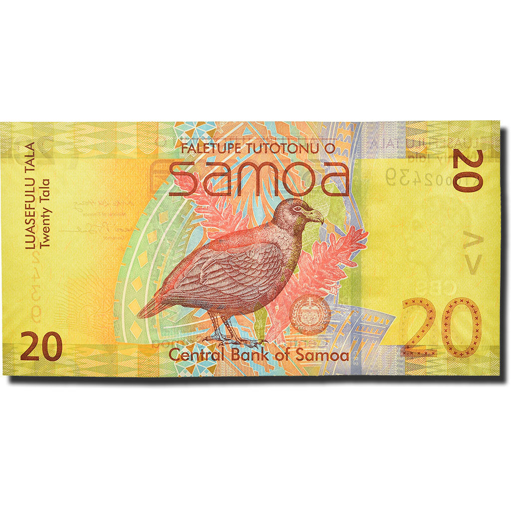 Billet, Samoa occidentales, 20 Tala, 2008, KM:40a, NEUF