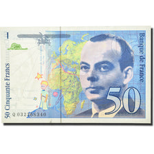 France, 50 Francs, 50 F 1992-1999 ''St Exupéry'', 1992-1999, 1997, AU(50-53)