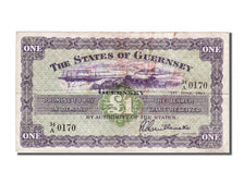 Guernsey, 1 Pound, 1963, KM #43b, 1963-06-01, VF(30-35), 34/A 0170