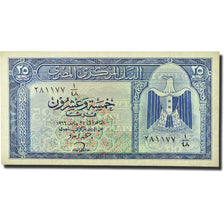 Banknote, Egypt, 25 Piastres, 1965-1966, KM:35b, EF(40-45)