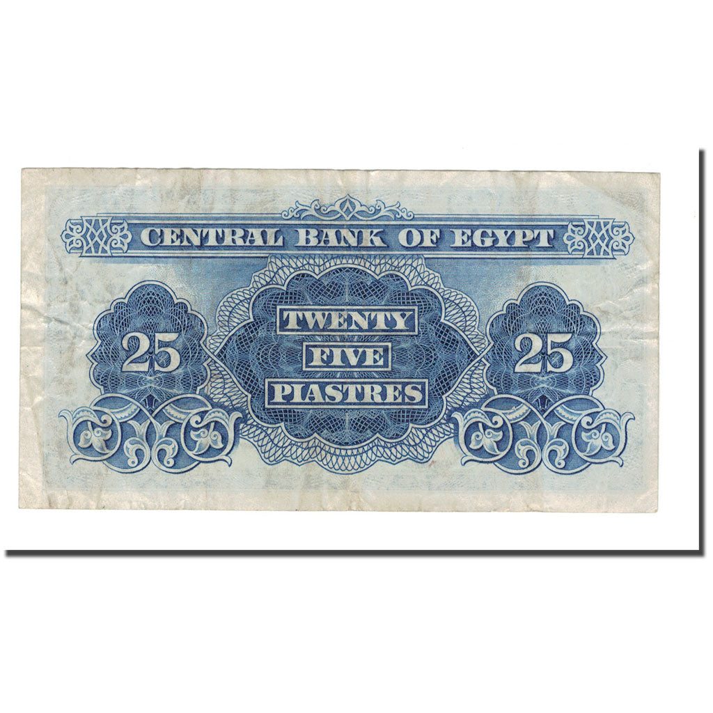 Banknote, Egypt, 25 Piastres, 1961-1963, KM:35a, VF(20-25)