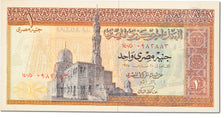 Biljet, Egypte, 1 Pound, 1967 -1978, KM:44a, SUP