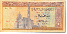 Banknote, Egypt, 1 Pound, 1967 -1978, KM:44a, VF(20-25)