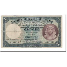 Banconote, Egitto, 1 Pound, 1930-48, 1941-07-07, KM:22c, B