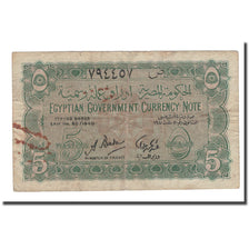 Geldschein, Ägypten, 5 Piastres, KM:163, SGE