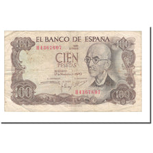 Banknote, Spain, 100 Pesetas, 1974, 1970-11-17, KM:152a, VF(20-25)