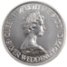 Jersey, Elizabeth II, 2 Pounds, 1972, SPL, Argento, KM:37