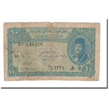 Banknote, Egypt, 10 Piastres, KM:168a, VG(8-10)