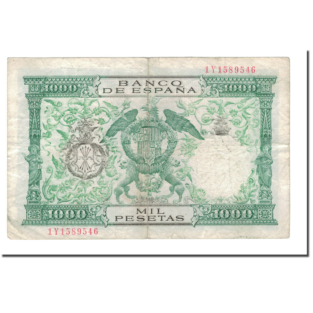 Banknote, Spain, 1000 Pesetas, 1958, 1957-11-29, KM:149a, VF(20-25)