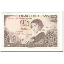 Banknote, Spain, 100 Pesetas, 1965-11-19, KM:150, AU(55-58)