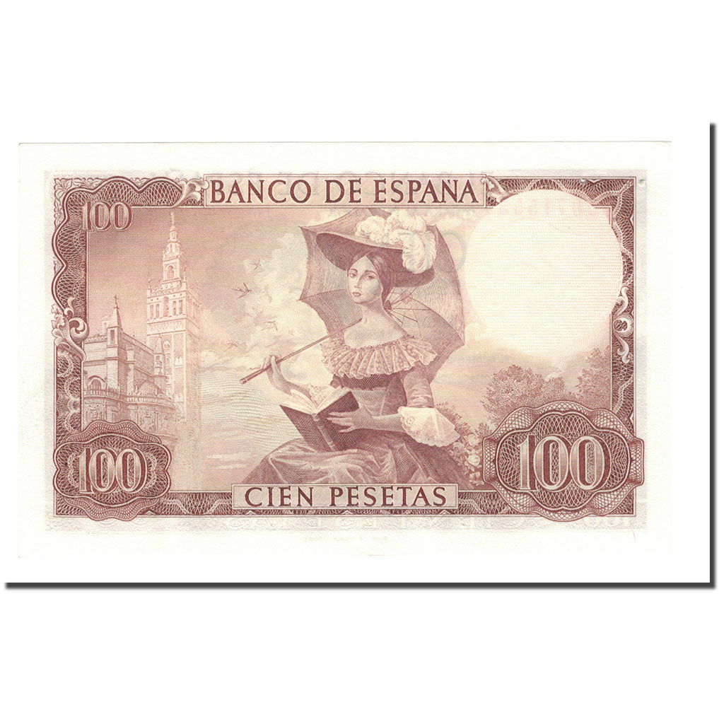 Banknote, Spain, 100 Pesetas, 1970, 1965-11-19, KM:150, UNC(63)