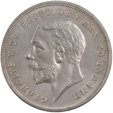 Coin, Great Britain, George V, Crown, 1935, MS(60-62), Silver, KM:842