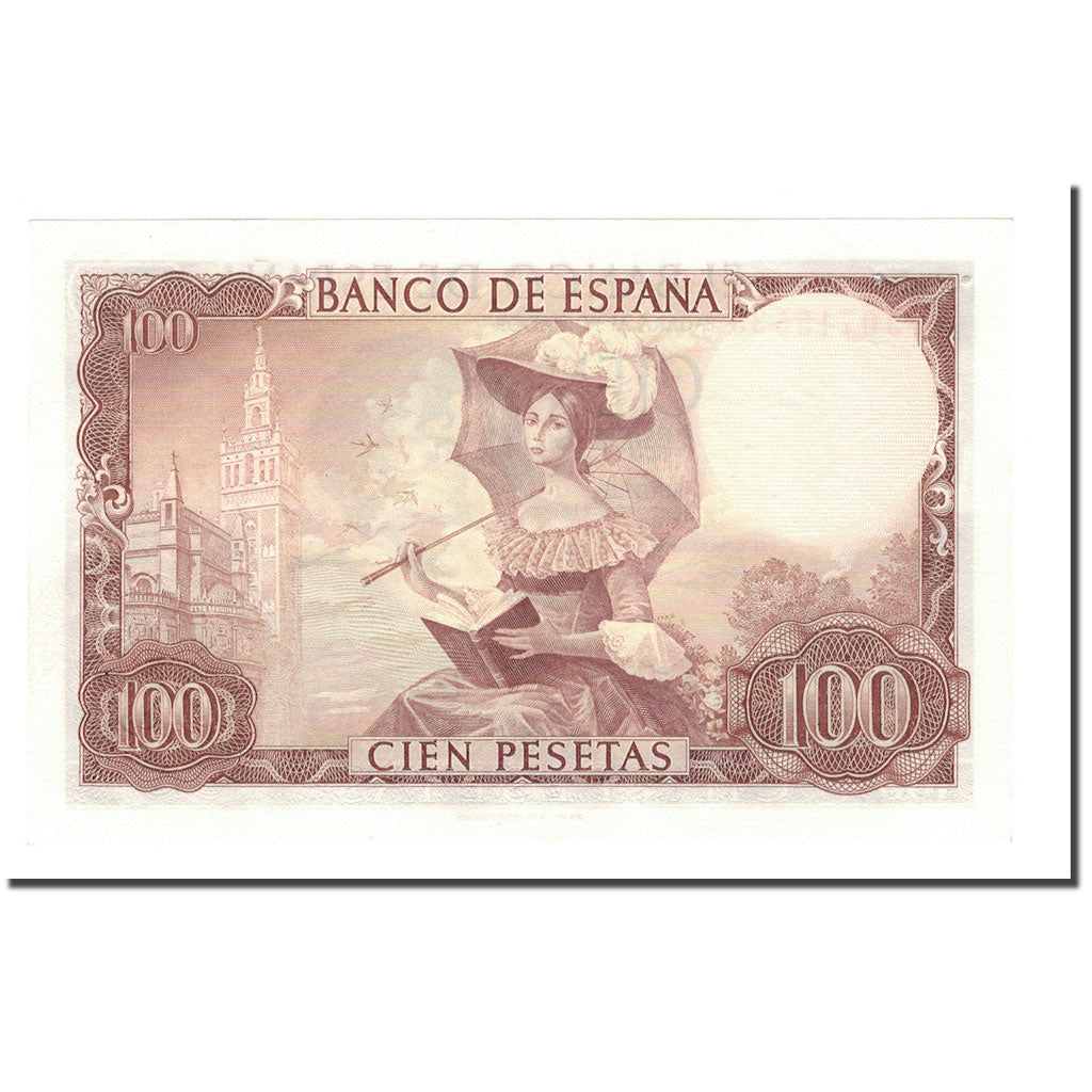 Banknote, Spain, 100 Pesetas, 1970, 1965-11-19, KM:150, UNC(63)
