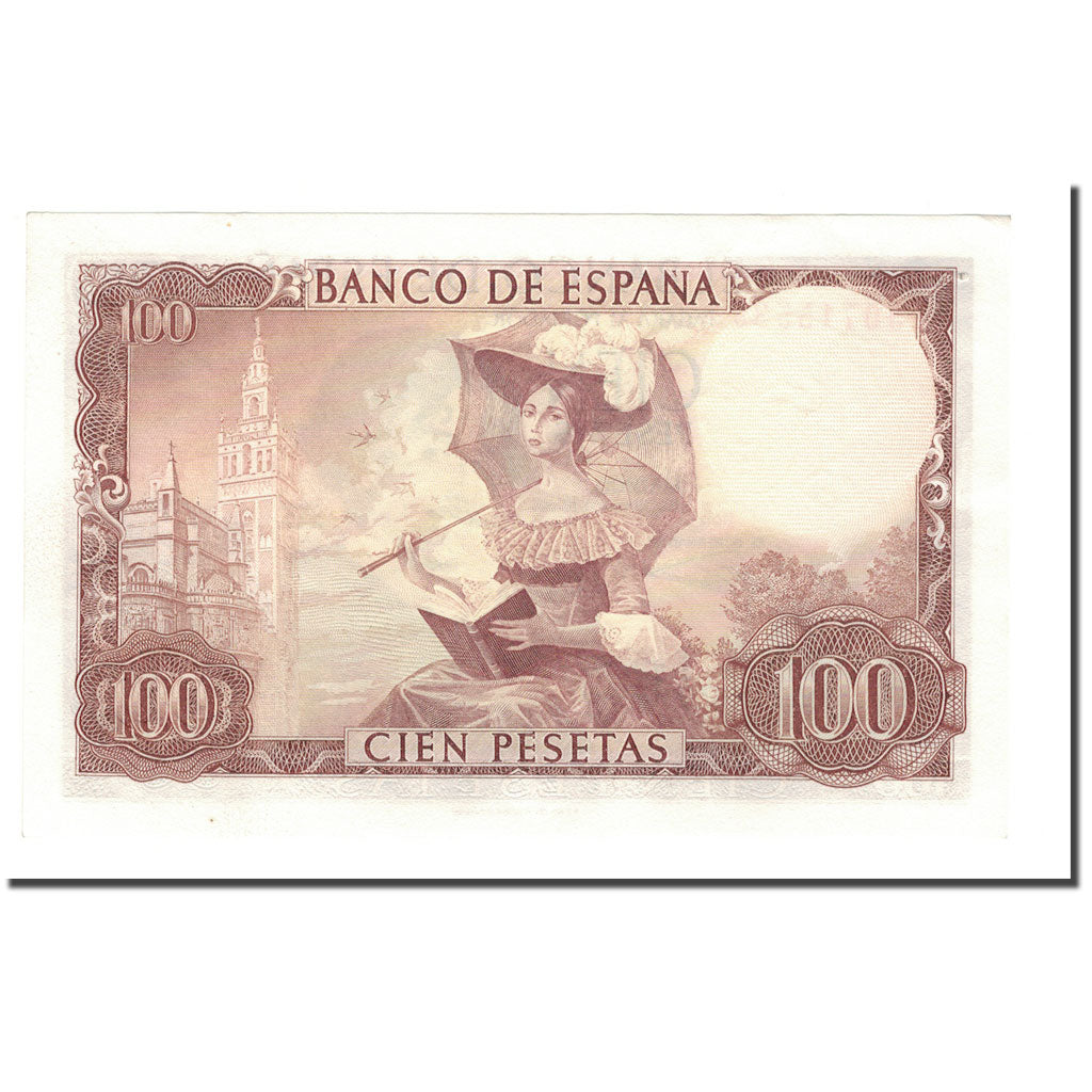 Banknote, Spain, 100 Pesetas, 1970, 1965-11-19, KM:150, UNC(63)