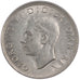 GREAT BRITAIN, 1/2 Crown, 1942, KM #856, AU(55-58), Silver, 32.3, 14.18