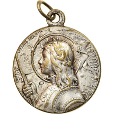 France, Medal, Jeanne d'Arc, Religions & beliefs, VF(30-35), Silvered bronze