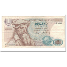 Banconote, Belgio, 1000 Francs, 1961-75, 1973-01-17, KM:136b, MB