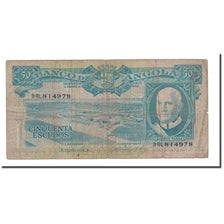 Banknote, Angola, 50 Escudos, 1962, 1962-06-10, KM:93, VG(8-10)