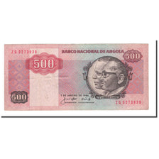 Banknote, Angola, 500 Kwanzas, 1984, 1984-01-07, KM:120A, VF(20-25)