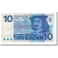 Banknote, Netherlands, 10 Gulden, 1968, 1968-04-25, KM:91a, VF(20-25)