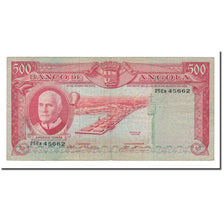 Banknote, Angola, 500 Escudos, 1970, 1970-06-10, KM:97, VF(20-25)