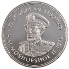 LESOTHO, 10 Maloti, 1979, KM #23, MS(60-62), Silver, 28.45
