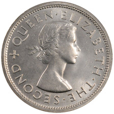 SOUTHERN RHODESIA, Crown, 1953, KM #27, MS(60-62), Silver, 38.5, 28.36